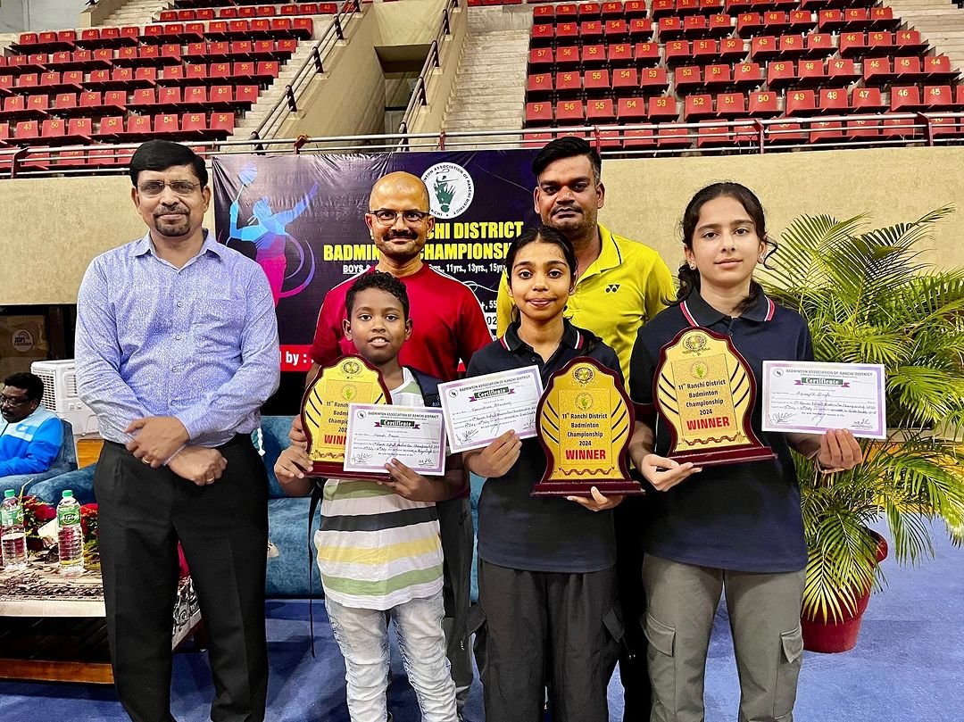  Badminton Championship by CBSE school in Jharkhand